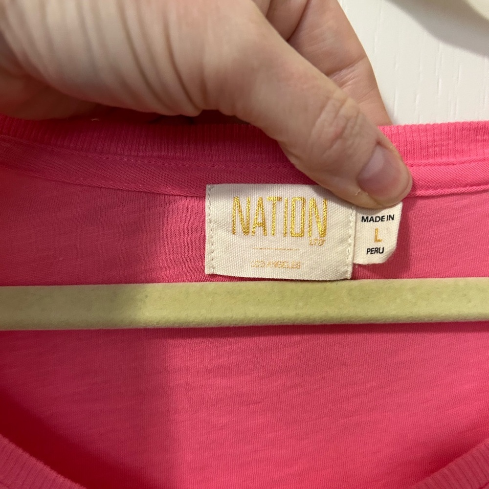 Women's Pink Top - Picture 3 of 4